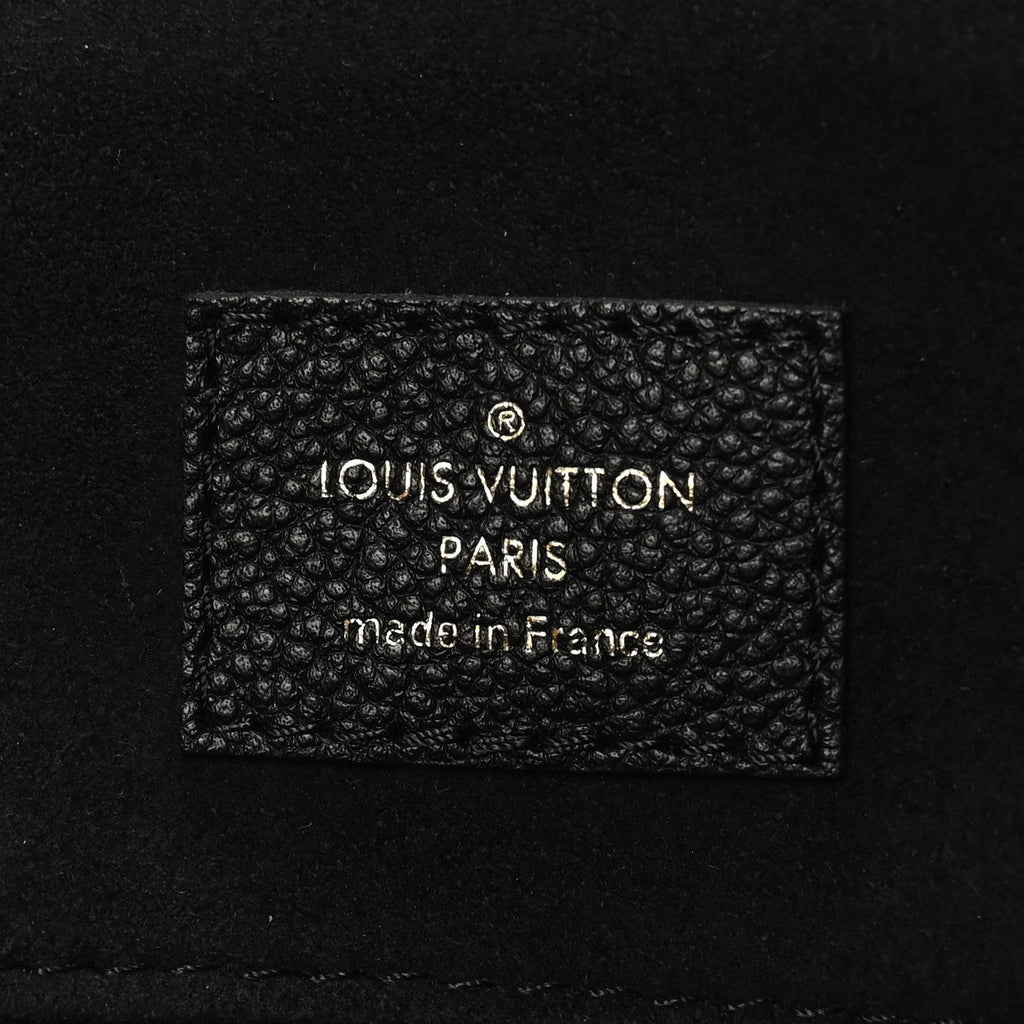Louis Vuitton Empreinte Monogram Giant Grand Palais Black Beige