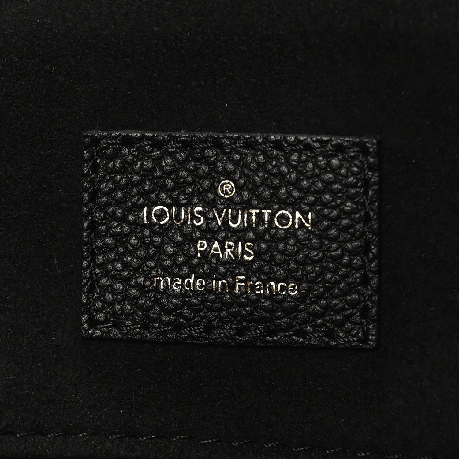 Louis Vuitton Empreinte Monogram Giant Grand Palais Black Beige