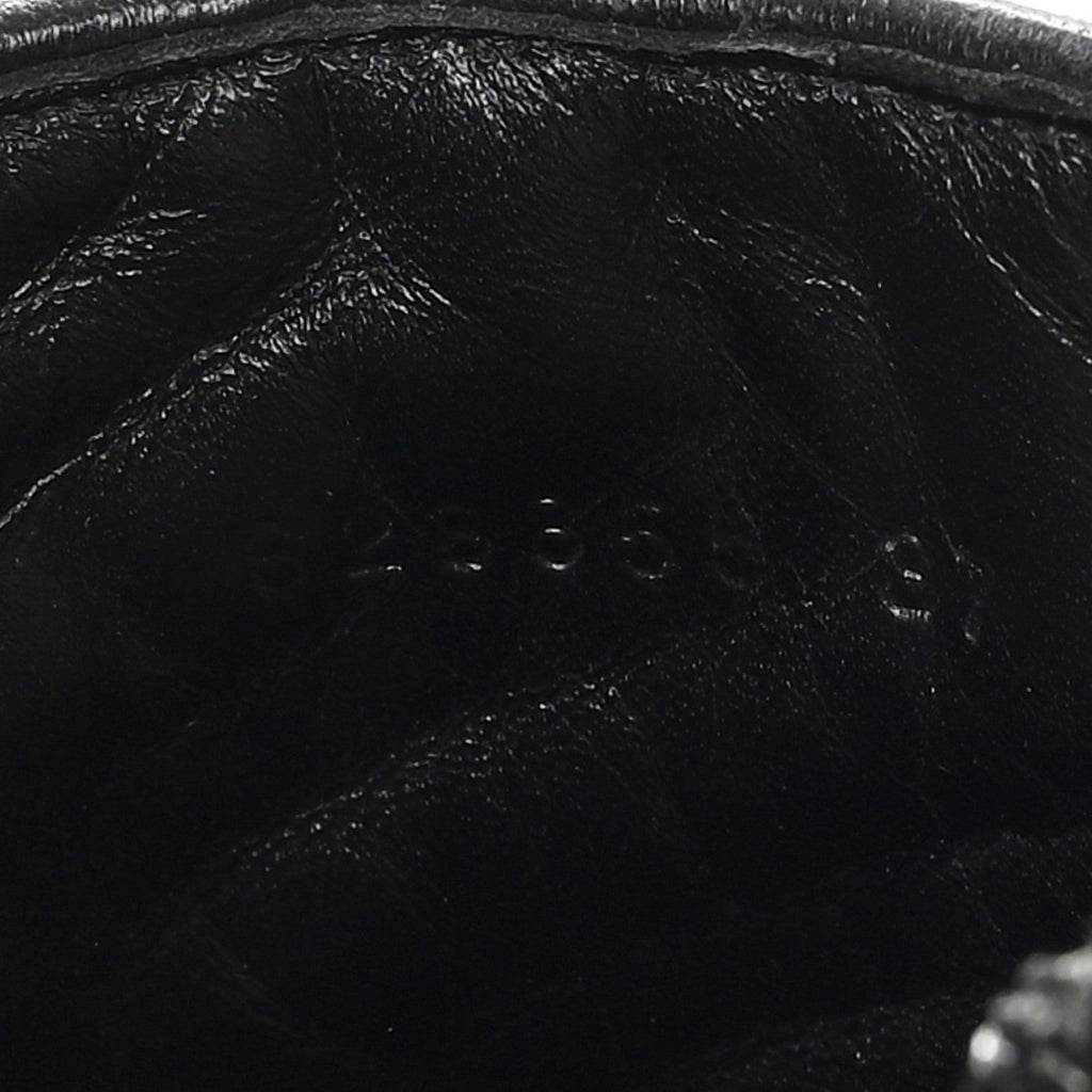 Gucci Nappa Frances GG Matelasse Platform Combat Boots 37 Black