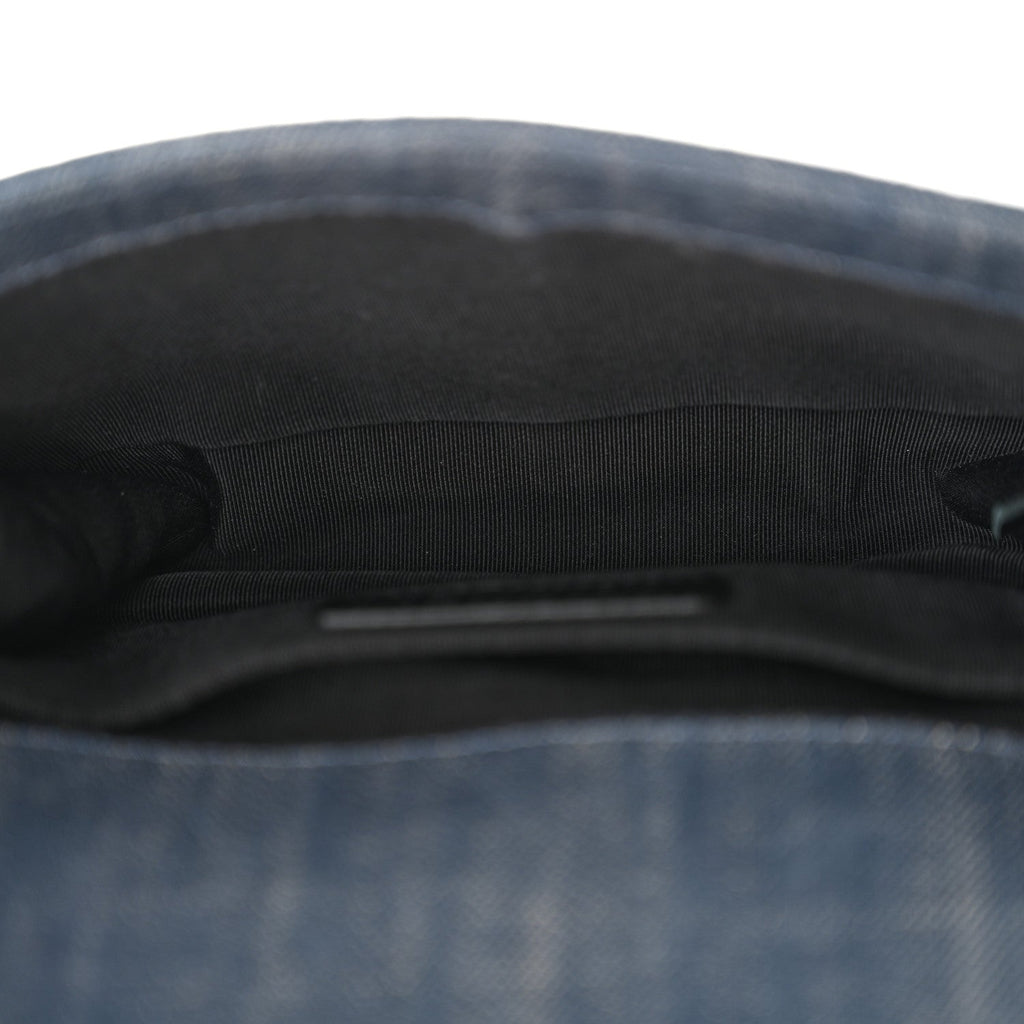 Chanel Denim Embossed Small Boy Flap Blue