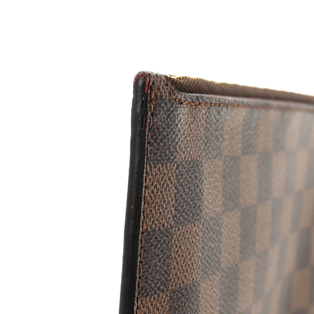 Louis Vuitton Damier Ebene Neverfull MM GM Pochette