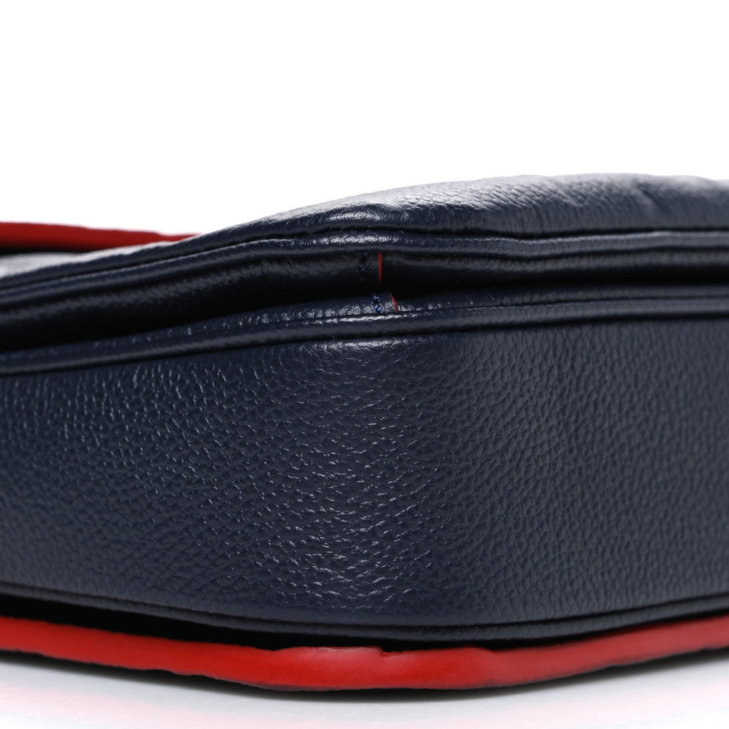 Louis Vuitton Empreinte Pochette Metis Marine Rouge