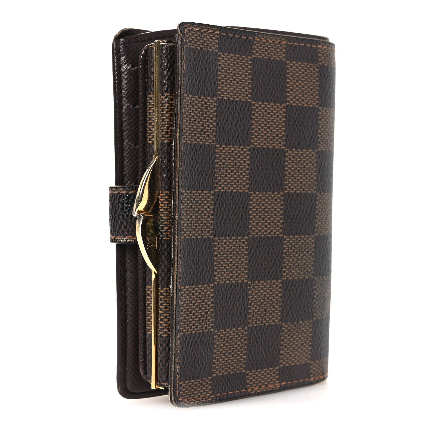 Louis Vuitton Damier Ebene French Purse Wallet
