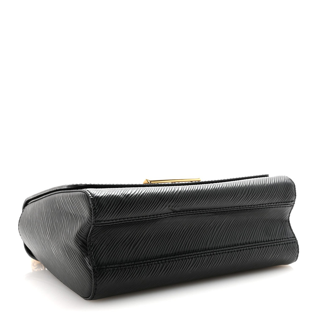 Louis Vuitton Epi Twist Shoulder Bag MM  Black