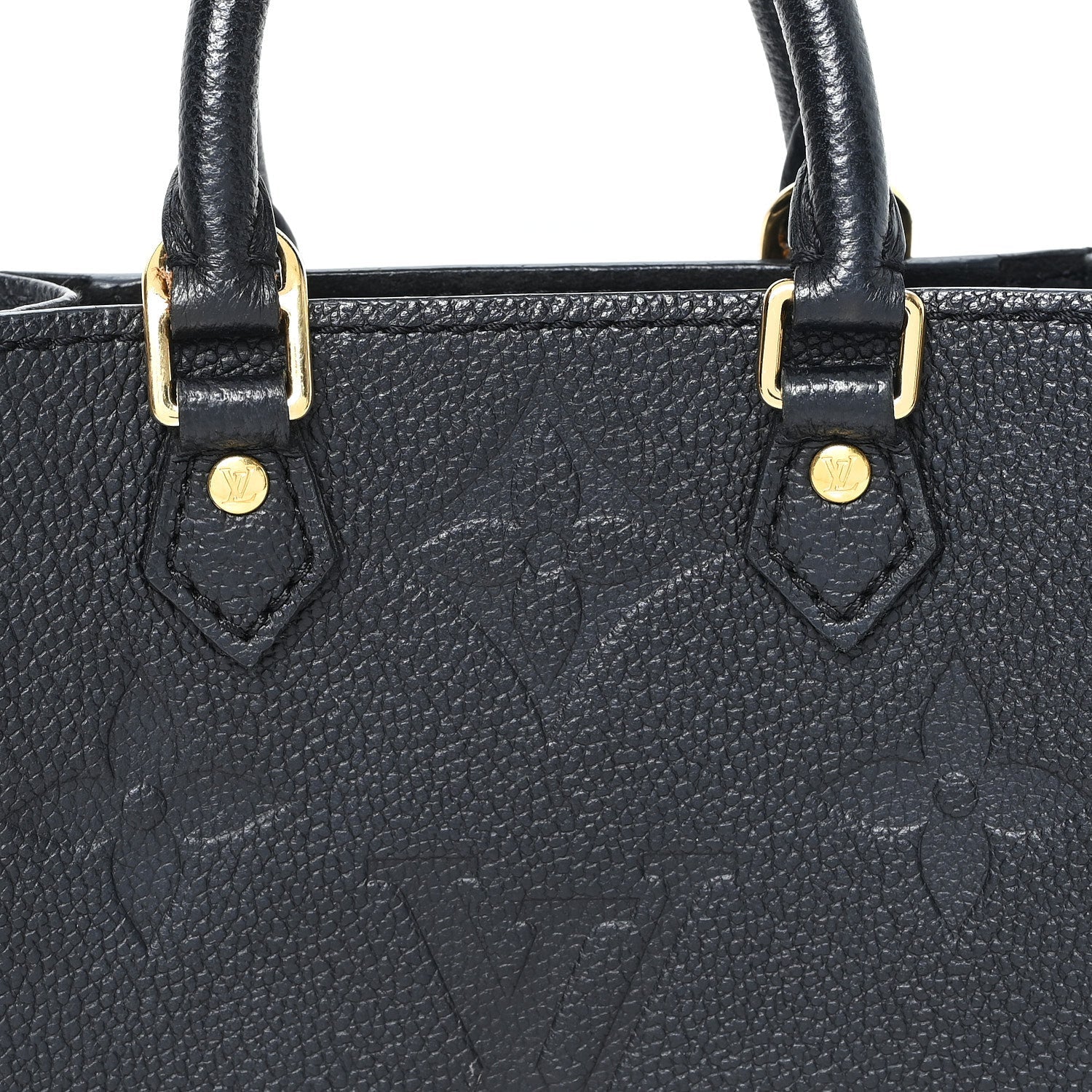 Louis Vuitton Empreinte Monogram Giant Petit Sac Plat Black