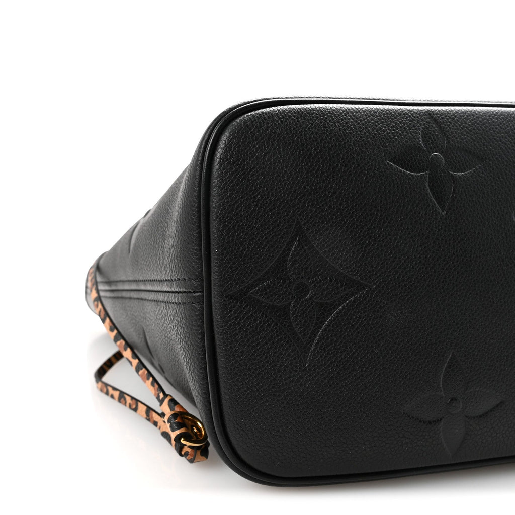 Louis Vuitton Empreinte Monogram Giant Wild at Heart Neverfull MM Black