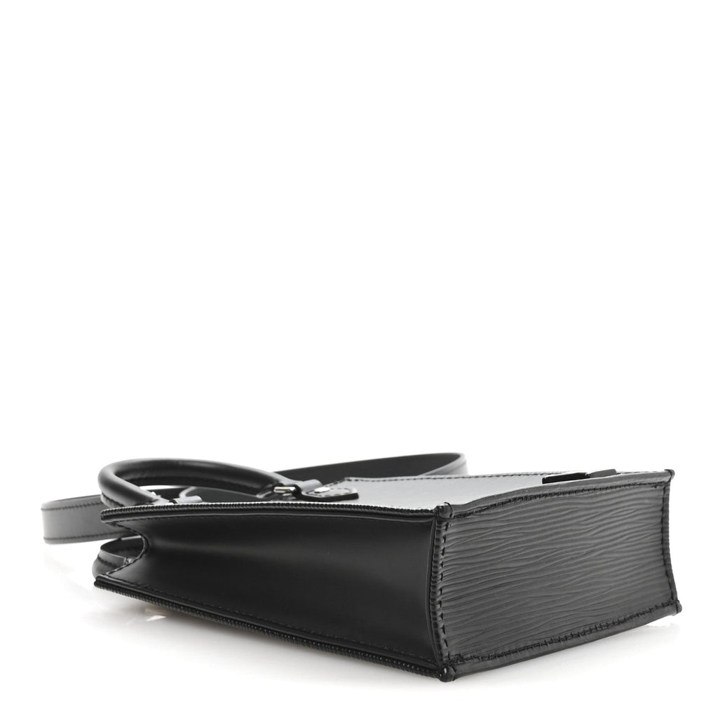 Louis Vuitton Epi Petit Sac Plat Black
