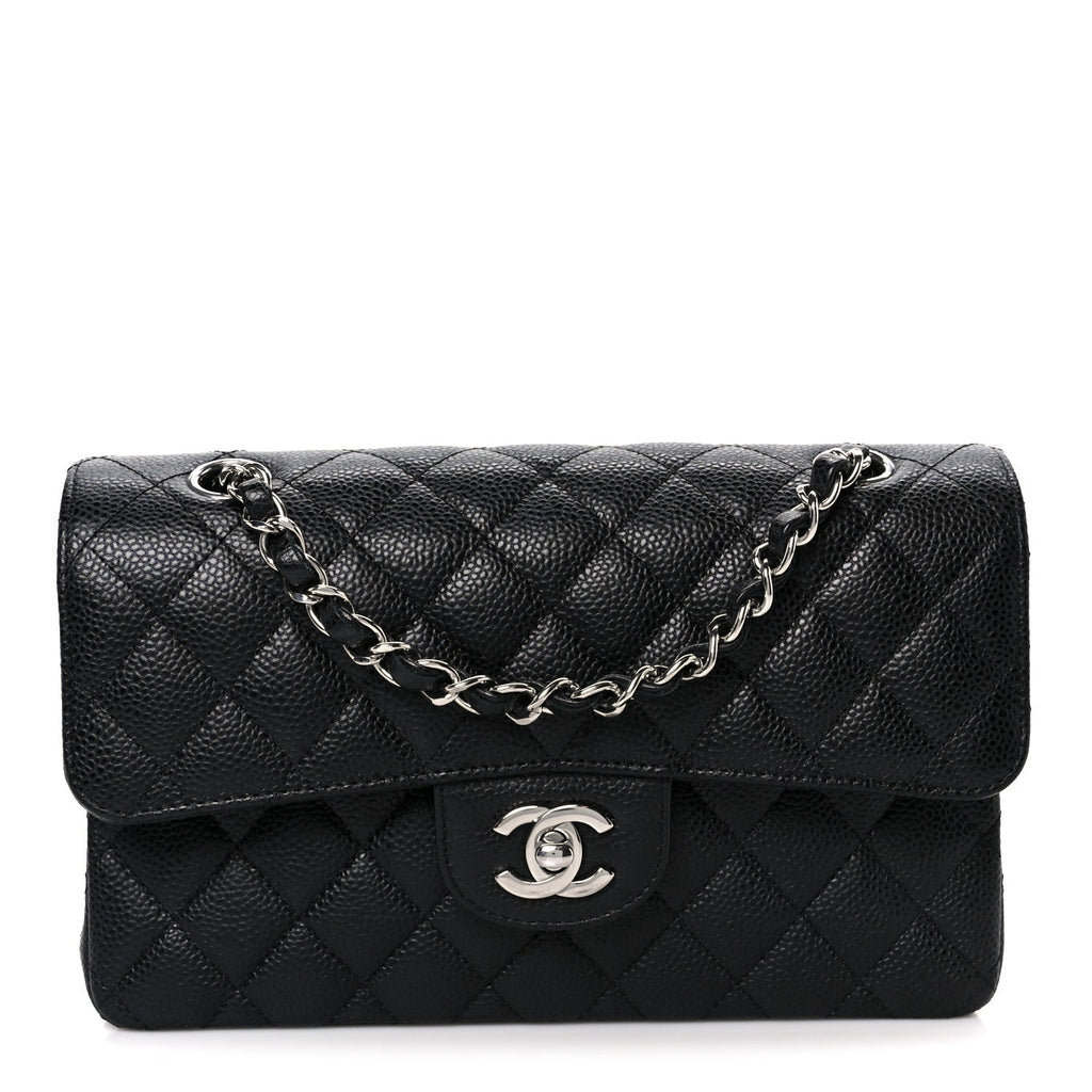 Chanel Caviar Quilted Small Double Flap Black