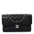 Chanel Caviar Quilted Small Double Flap Black