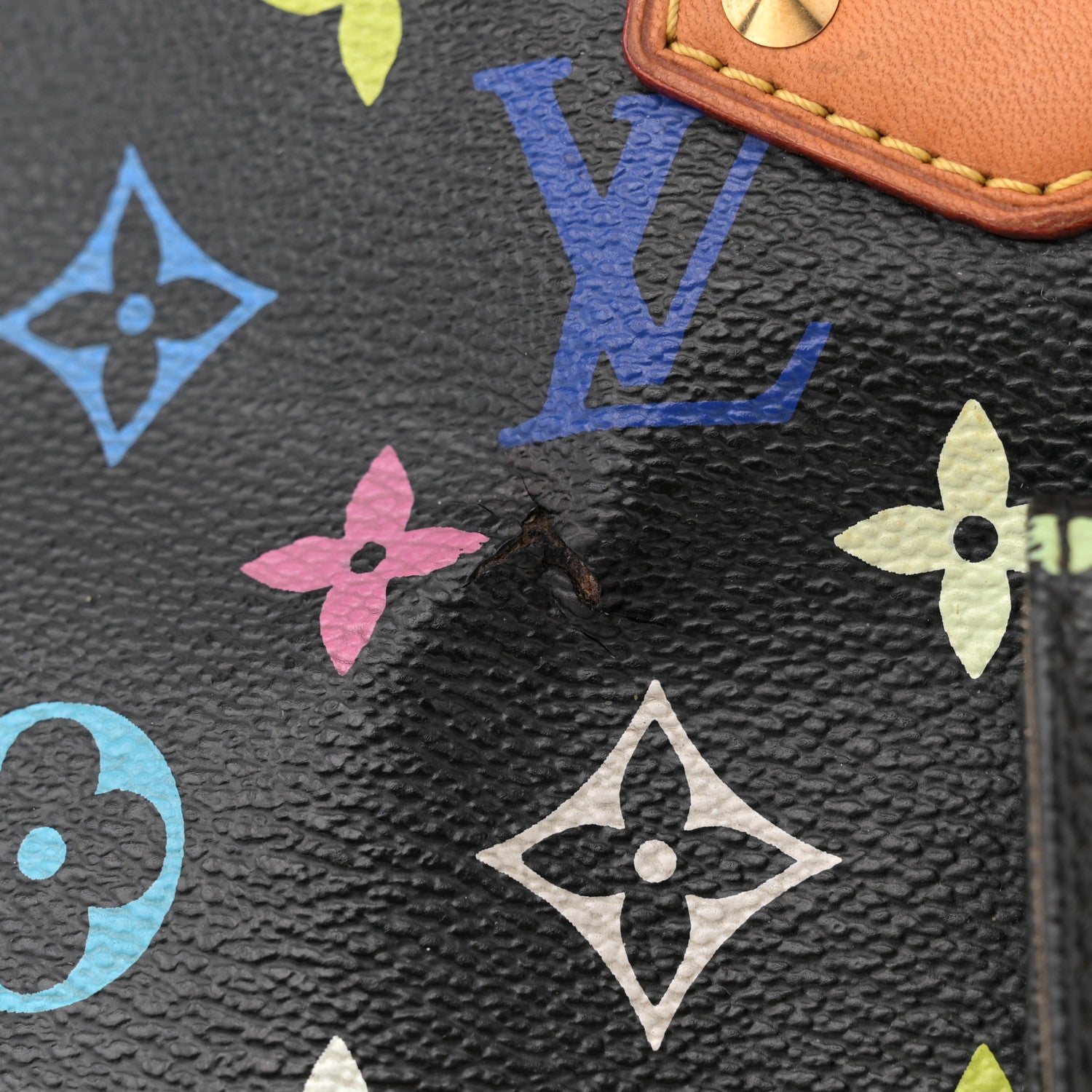 Louis Vuitton Monogram Multicolor Alma GM Black