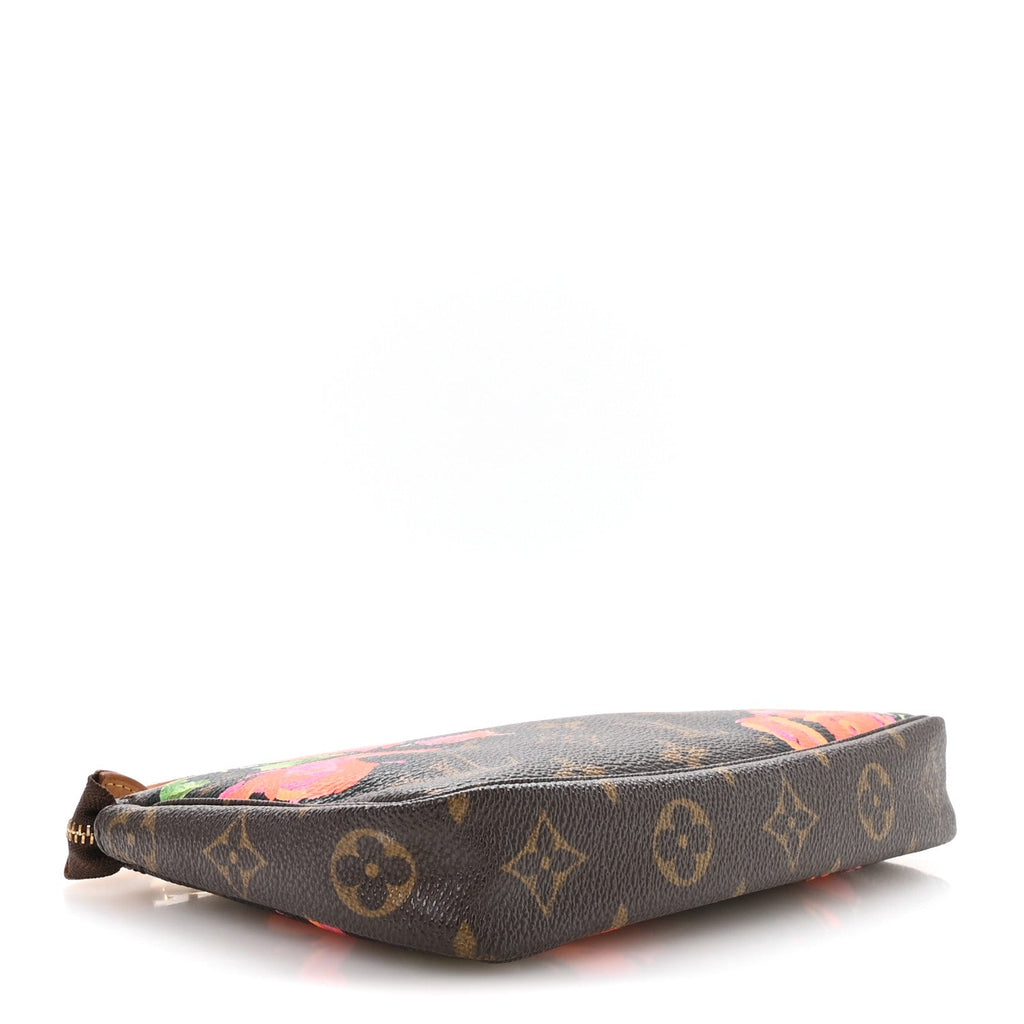 Louis Vuitton Monogram Roses Pochette Accessories