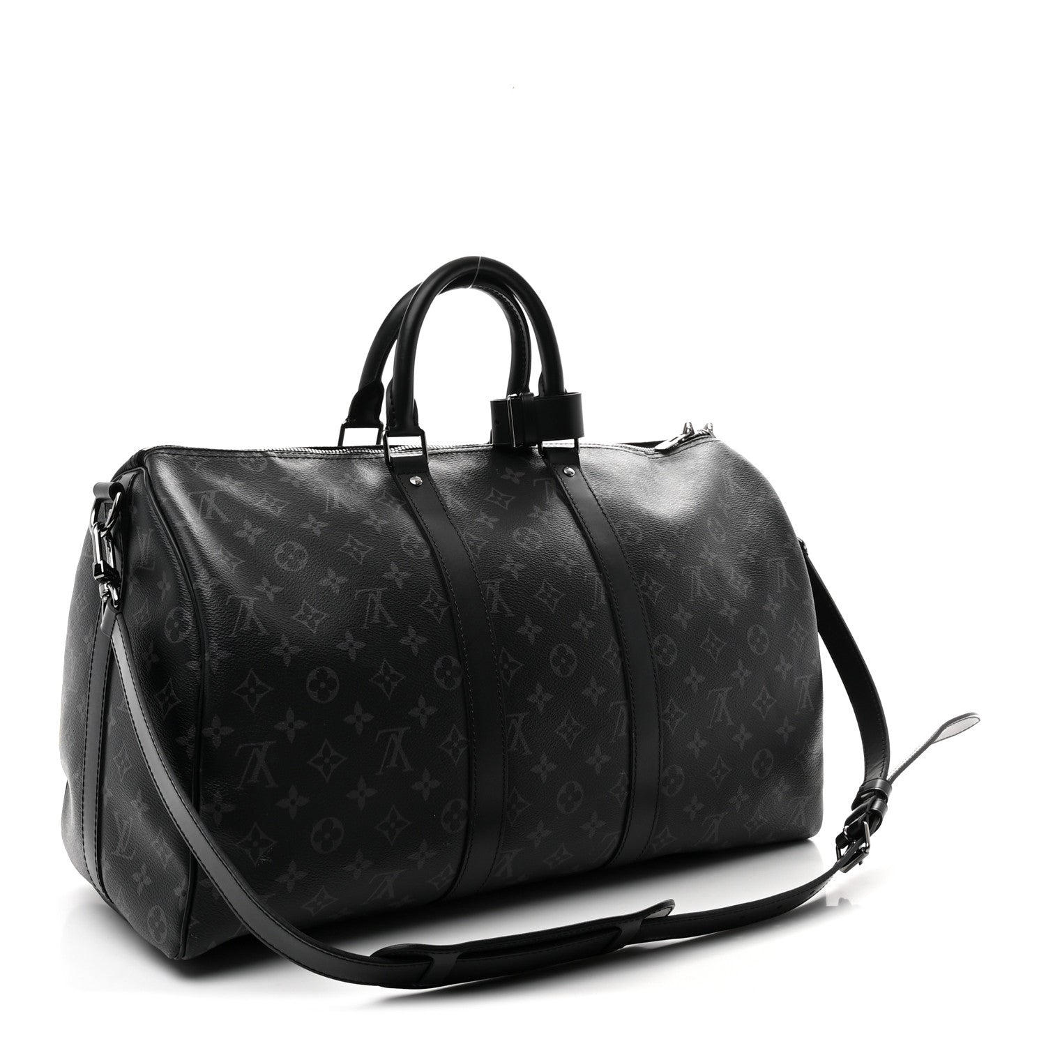 Louis Vuitton Monogram Eclipse Keepall Bandouliere 45