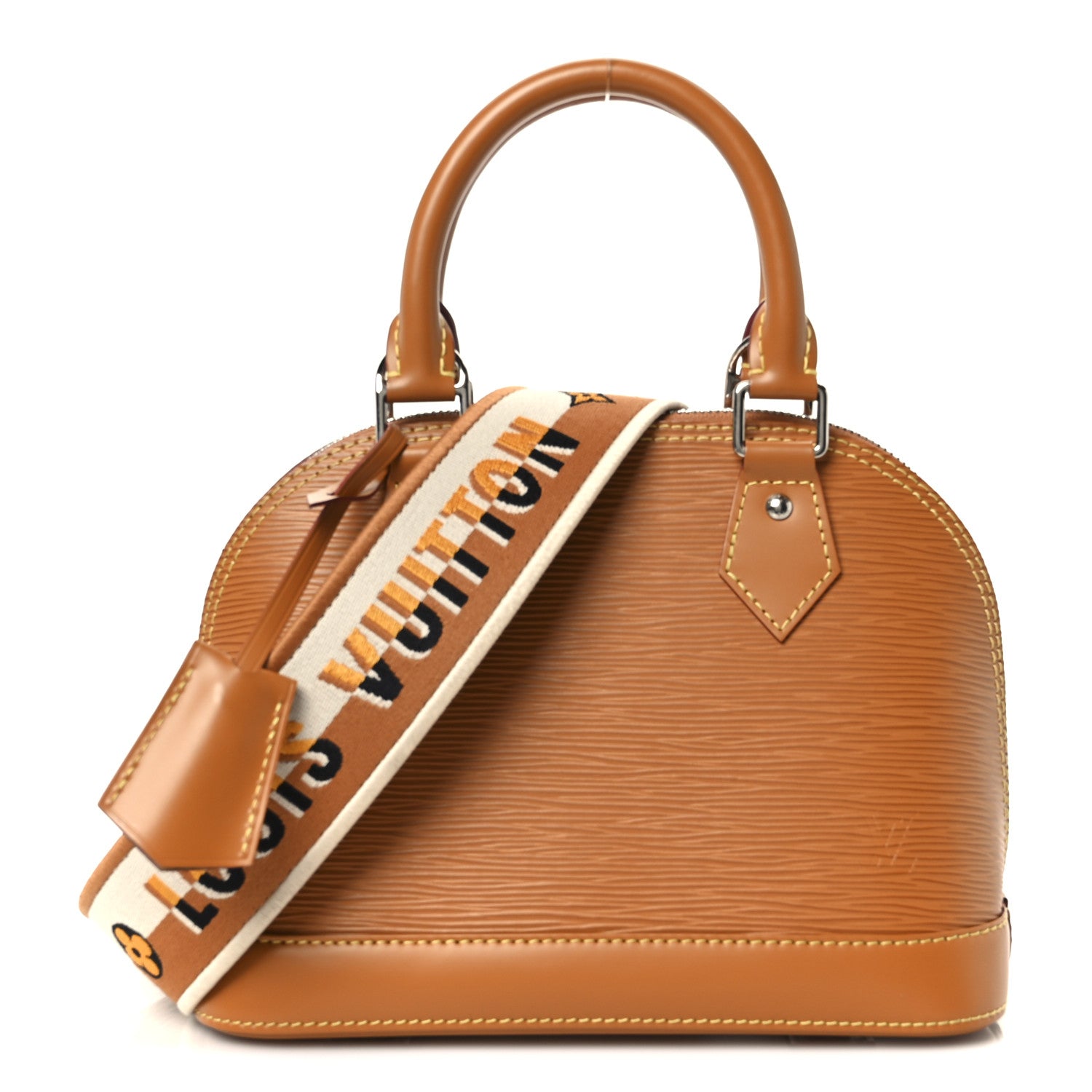 Louis Vuitton Epi Jacquard Alma BB Honey Gold