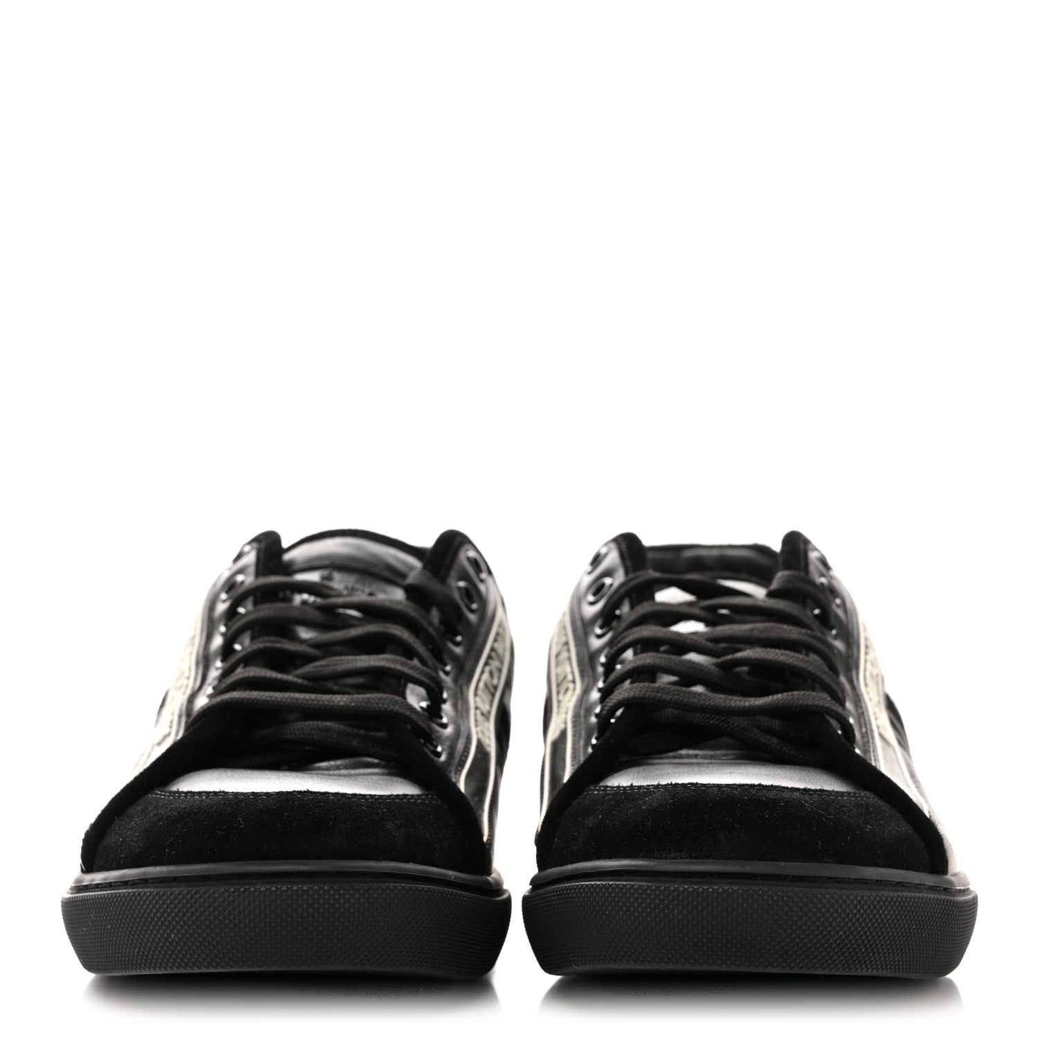 Louis Vuitton Calfskin Mens Cosmos Sneakers 8 Black