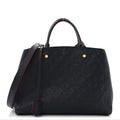 Louis Vuitton Empreinte Montaigne MM Marine Rouge