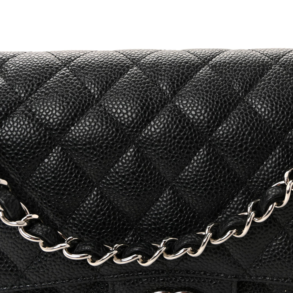 Chanel Caviar Quilted Medium Double Flap Black