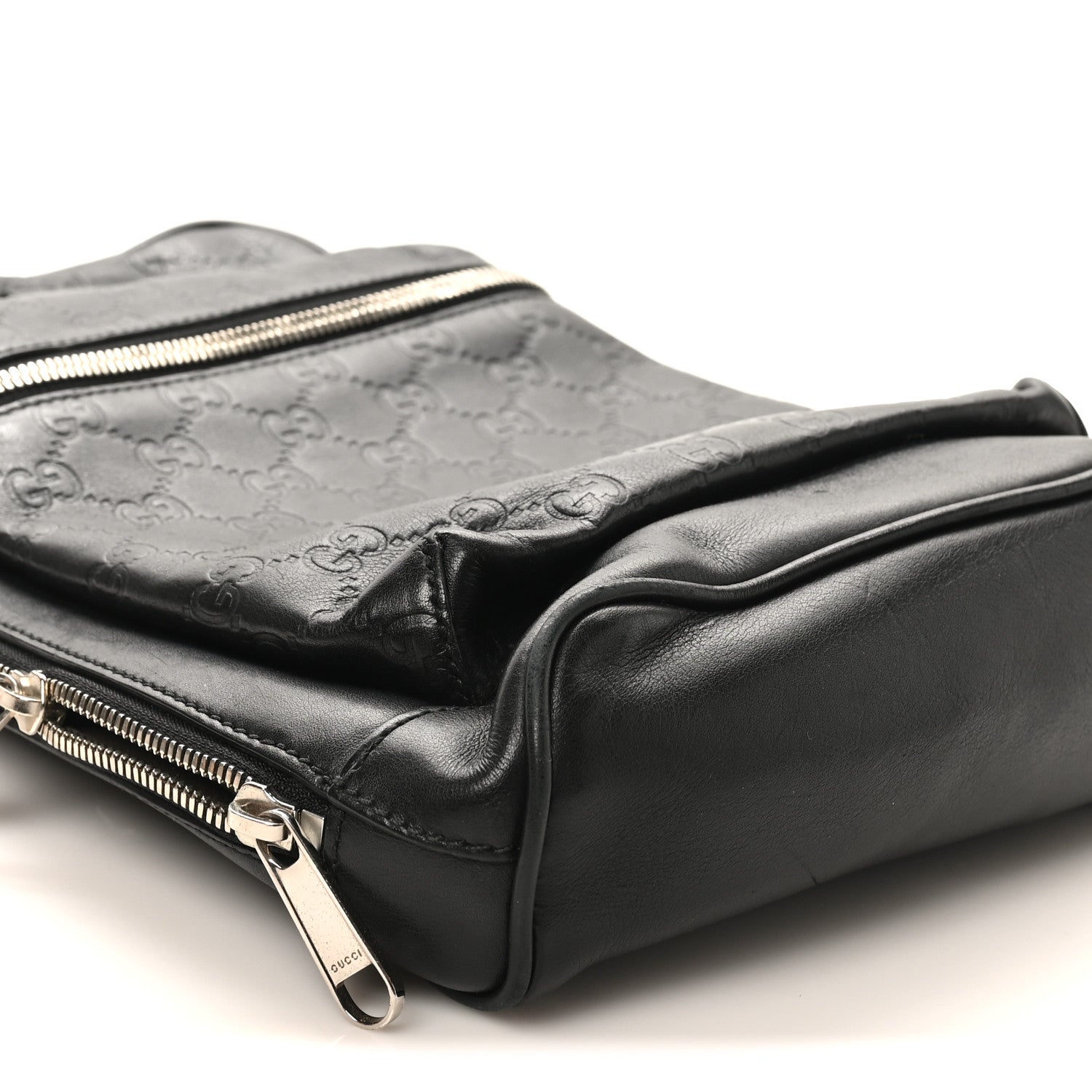 Gucci Guccissima Sling Backpack Black