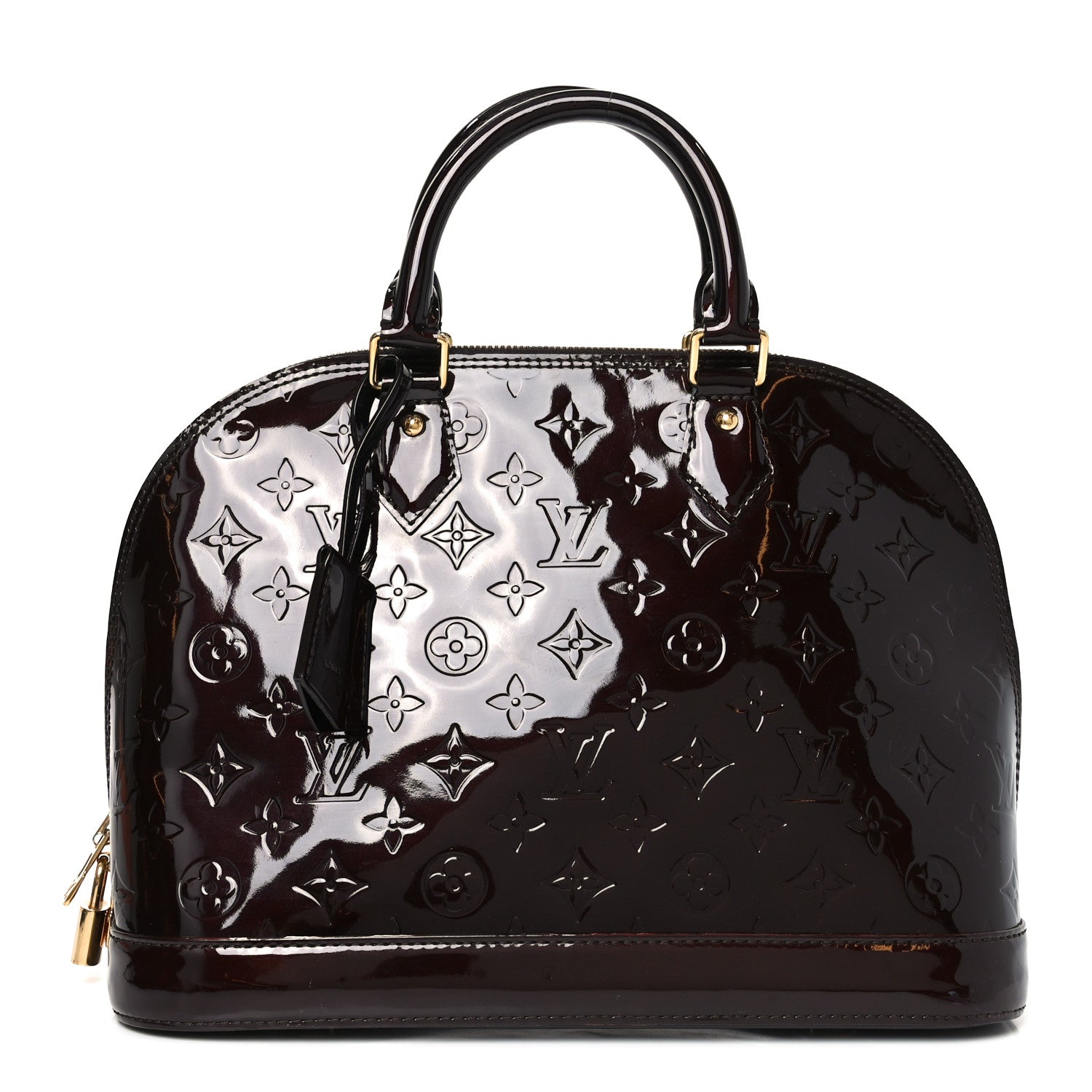 Louis Vuitton Vernis Alma PM Amarante