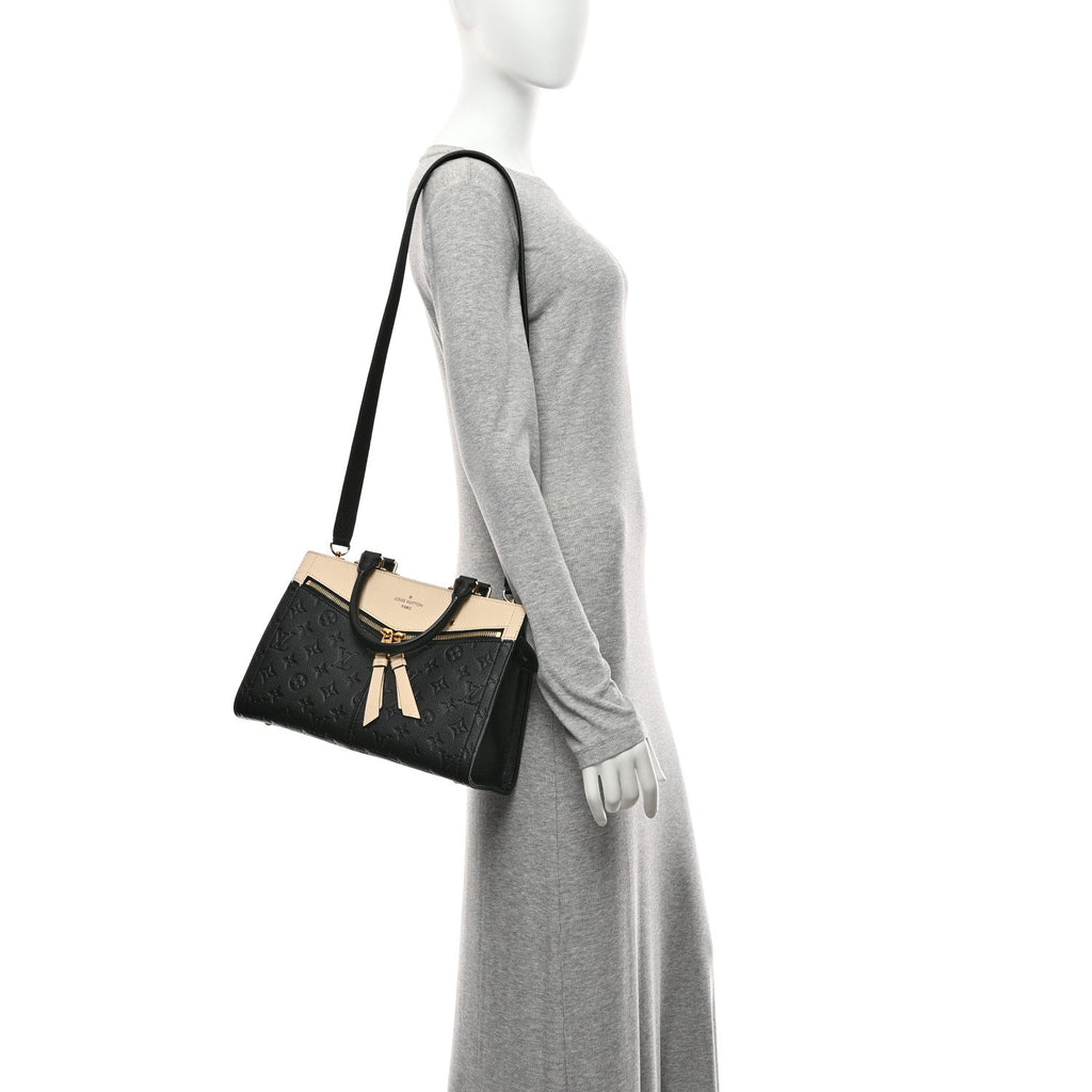 Louis Vuitton Empreinte Sully PM Black Creme