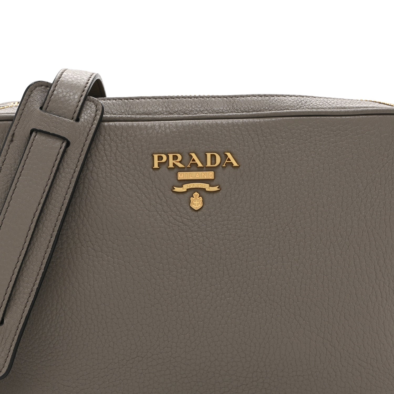 Prada Vitello Phenix Camera Bag Argilla