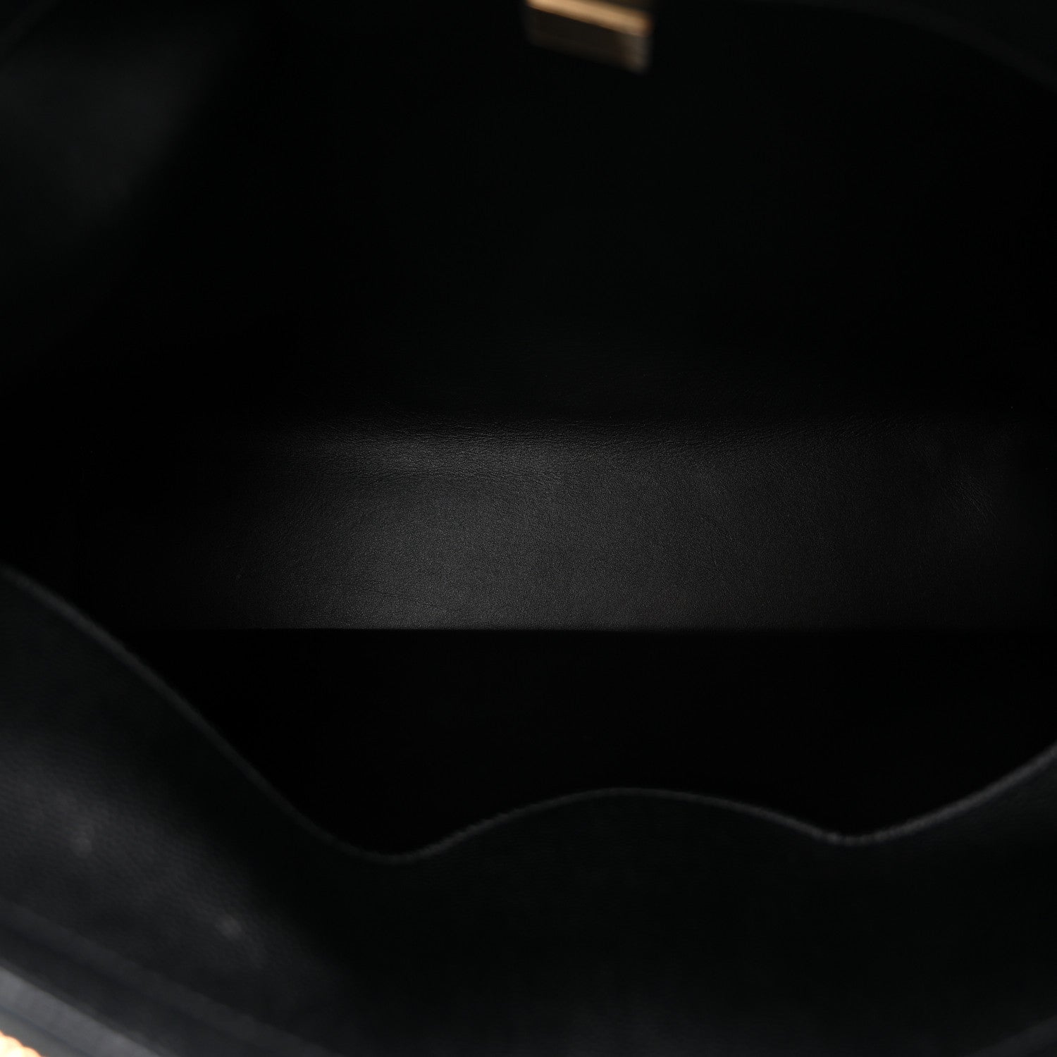 Chanel Caviar Quilted Small Shopping Tote Black