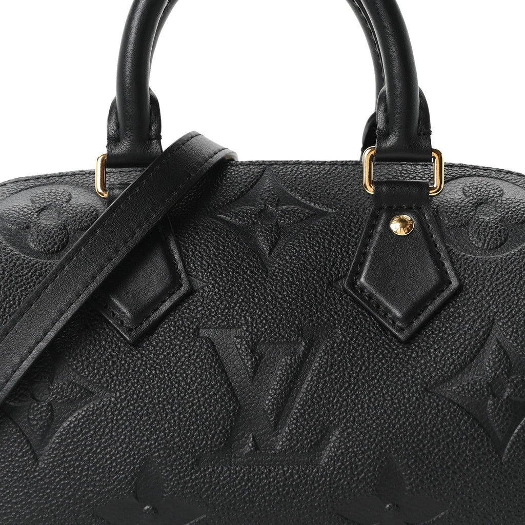 Louis Vuitton Empreinte Monogram Giant Speedy Bandouliere 20 Black