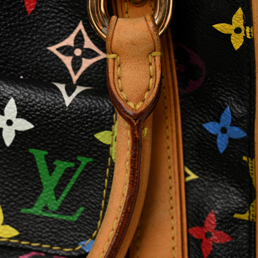 Louis Vuitton Monogram Multicolor Priscilla Black