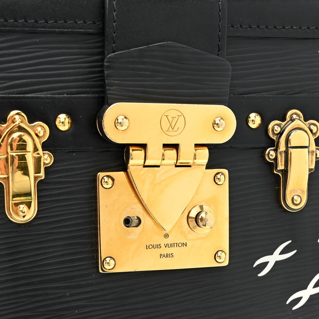 Louis Vuitton Epi Petite Malle Black