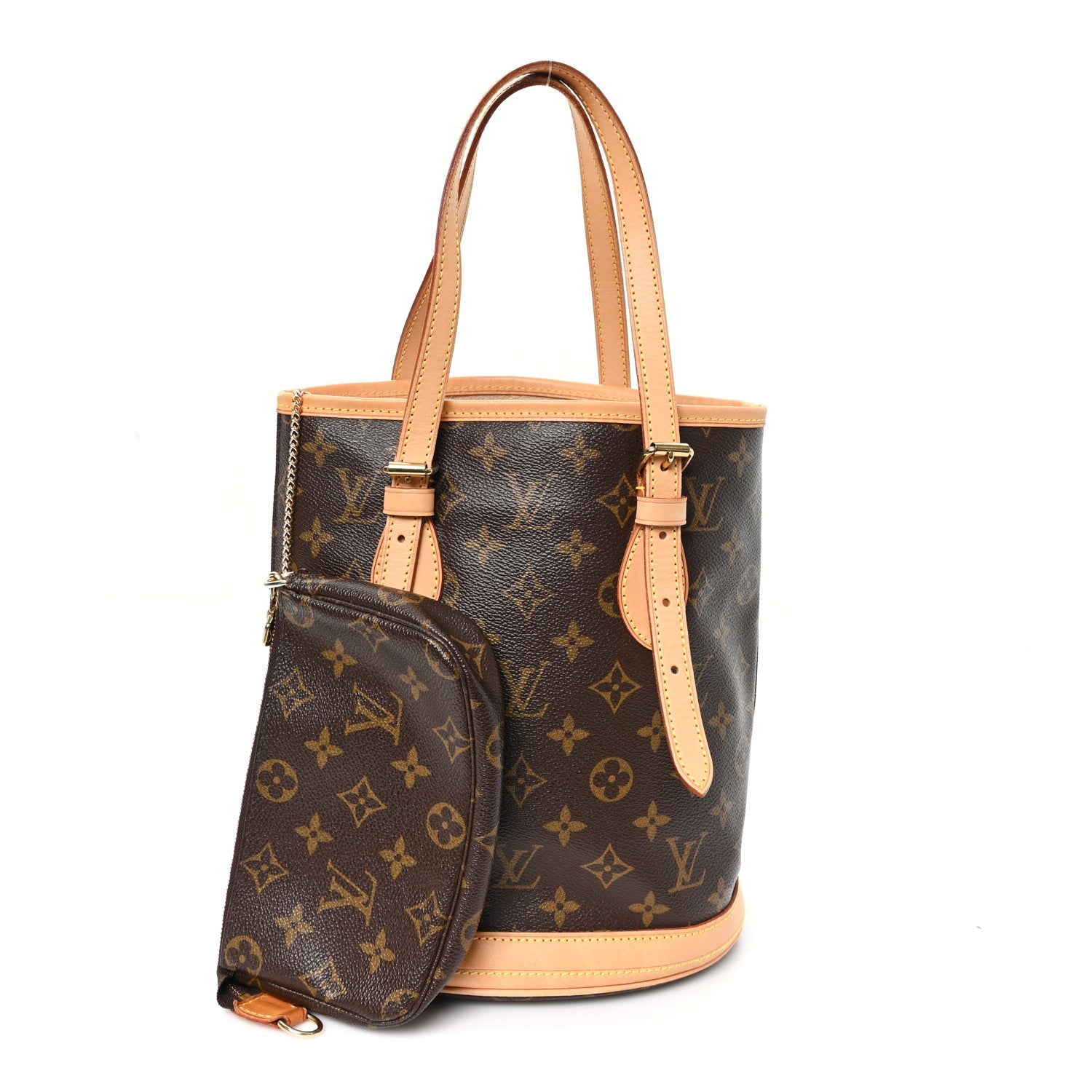 Louis Vuitton Monogram Petit Bucket 23