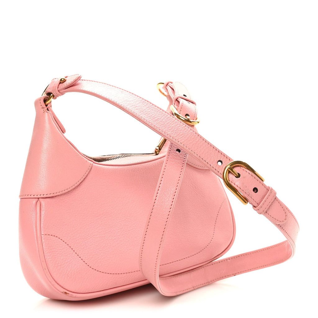 Gucci Goatskin Small Aphrodite Shoulder Bag Wild Rose