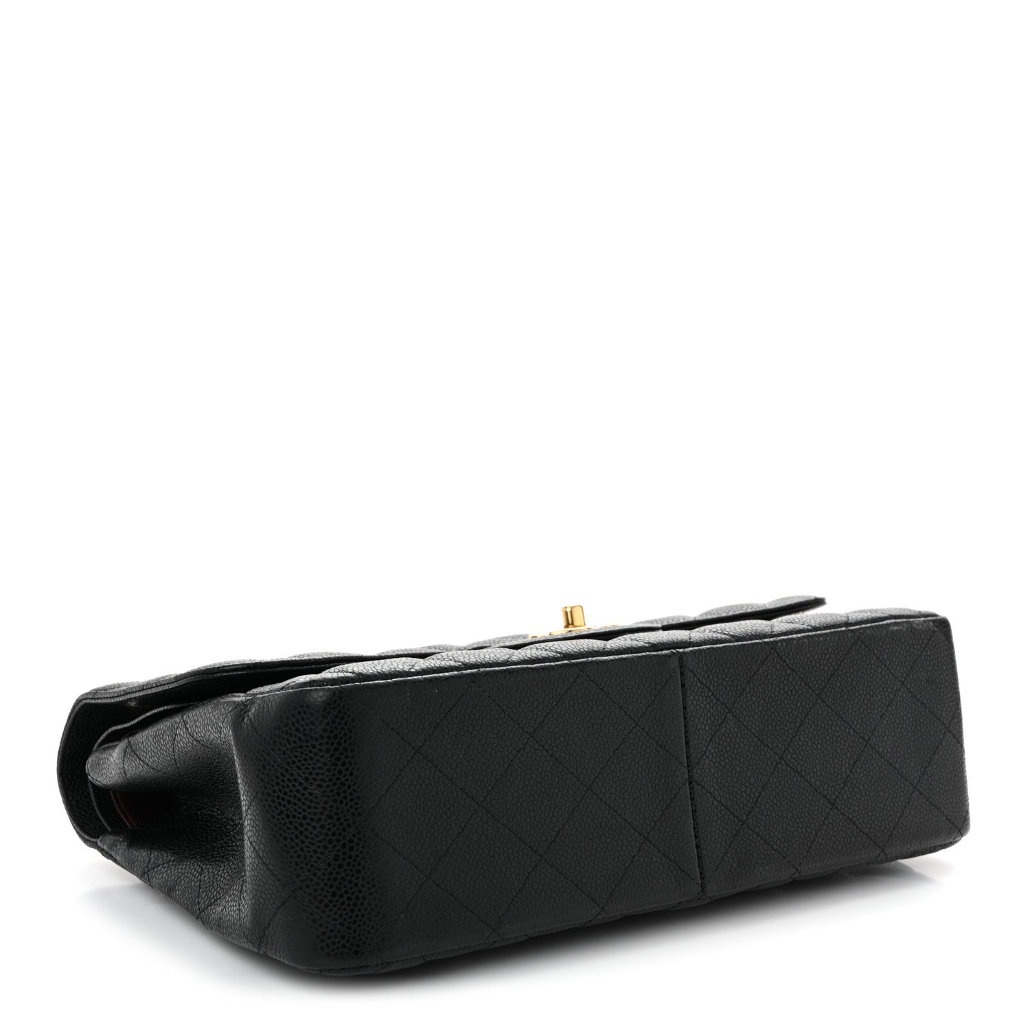 Chanel Caviar Quilted Jumbo Double Flap Black