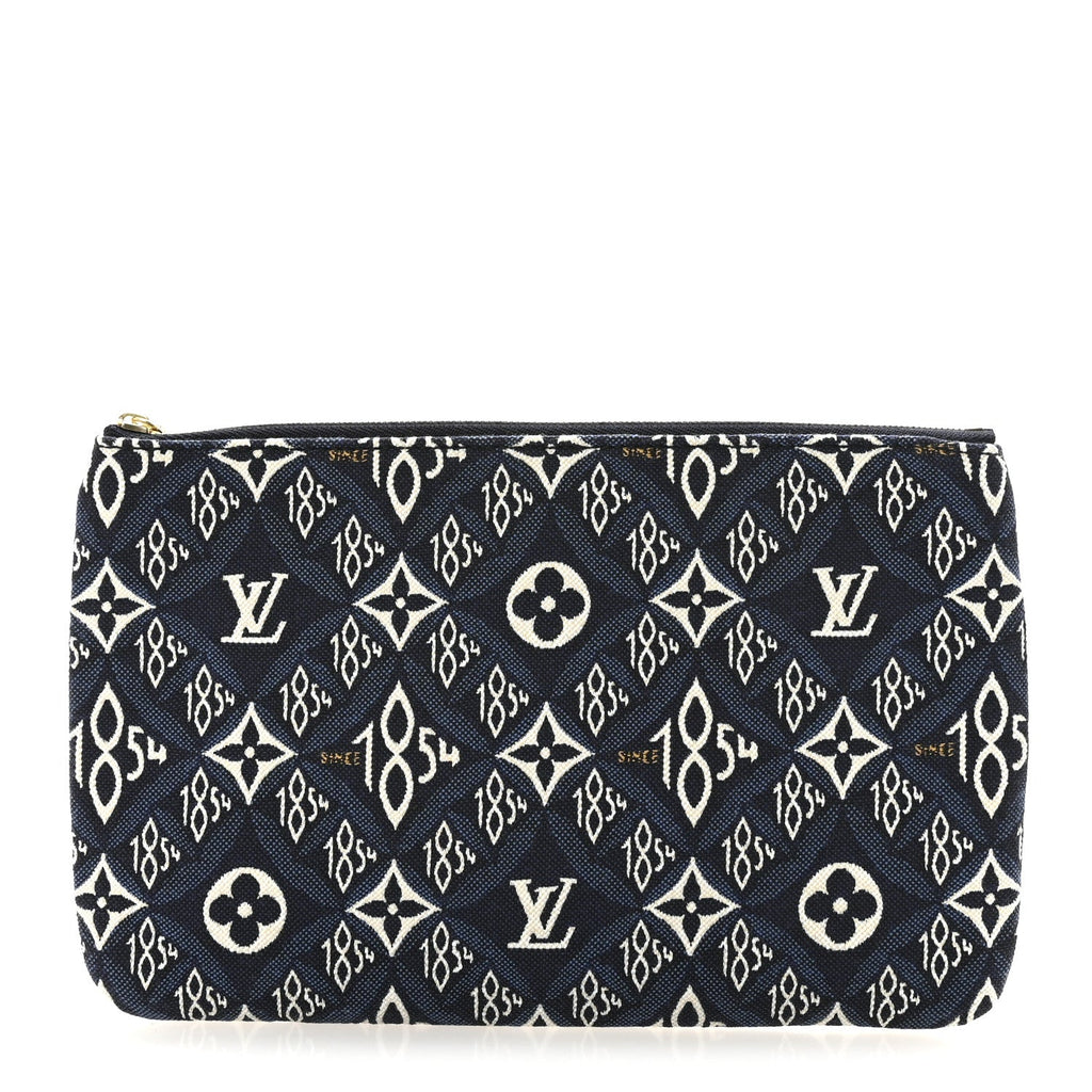 Louis Vuitton Jacquard Since 1854 Neverfull MM GM Pochette Blue