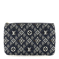 Louis Vuitton Jacquard Since 1854 Neverfull MM GM Pochette Blue
