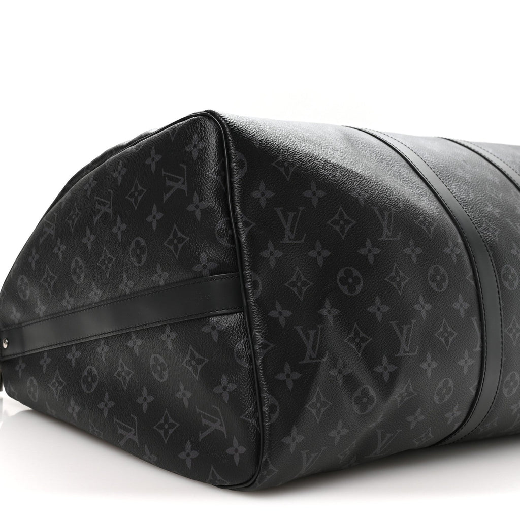 Louis Vuitton Monogram Eclipse Keepall Bandouliere 55