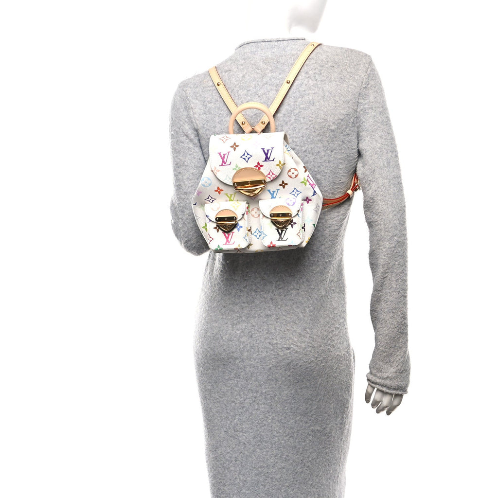 Louis Vuitton LV X TM Monogram Multicolor Venice Backpack White