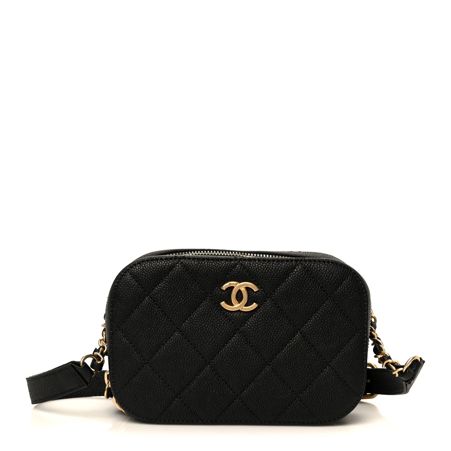 Chanel Caviar Waist Bag Black