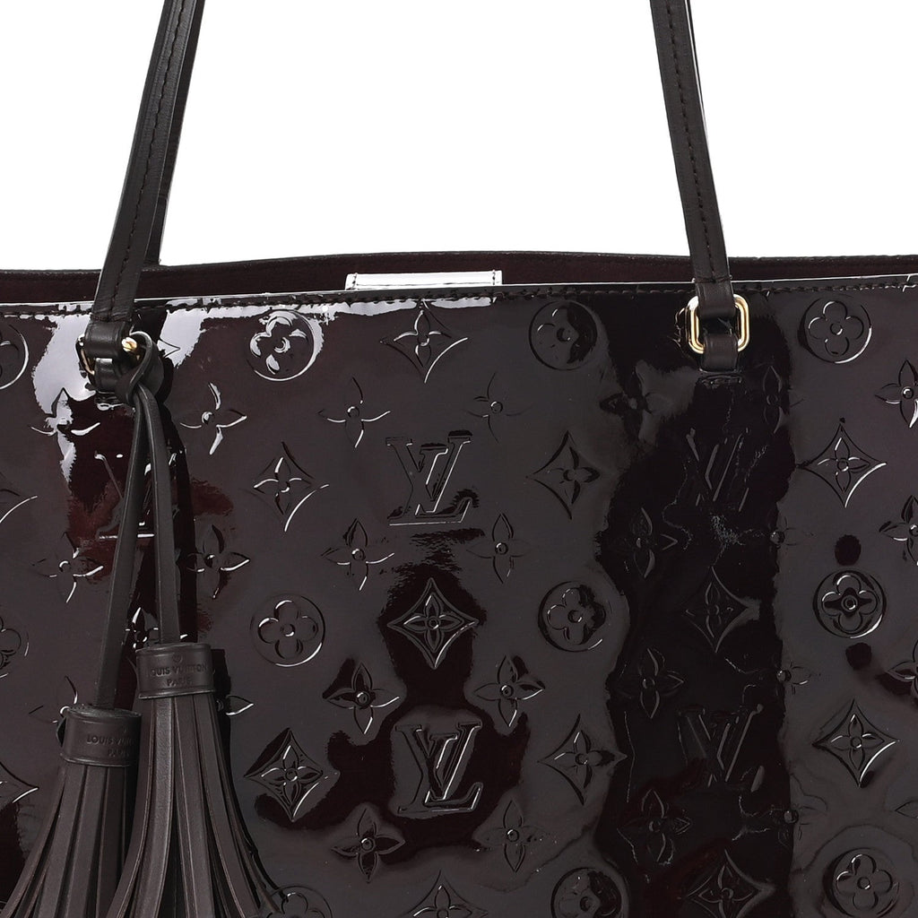 Louis Vuitton Vernis Long Beach MM Amarante