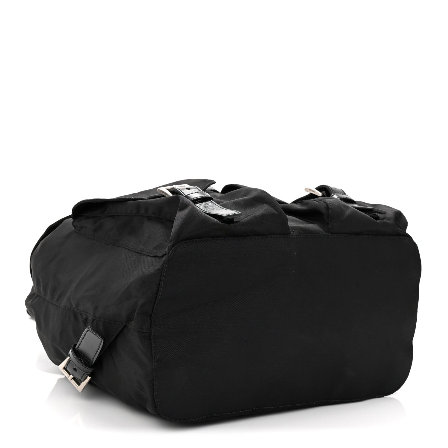 Prada Nylon Vela Medium Backpack Black