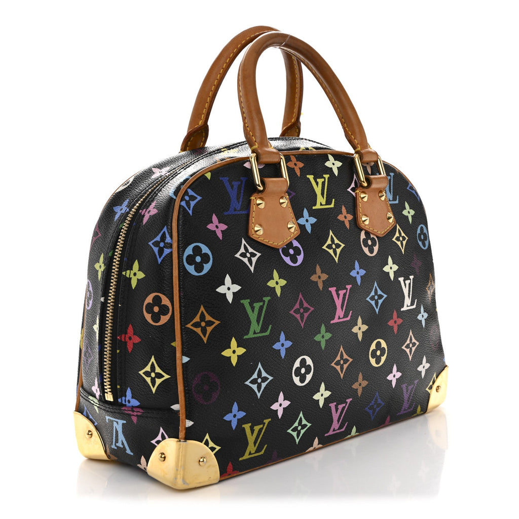 Louis Vuitton Monogram Multicolor Trouville Black