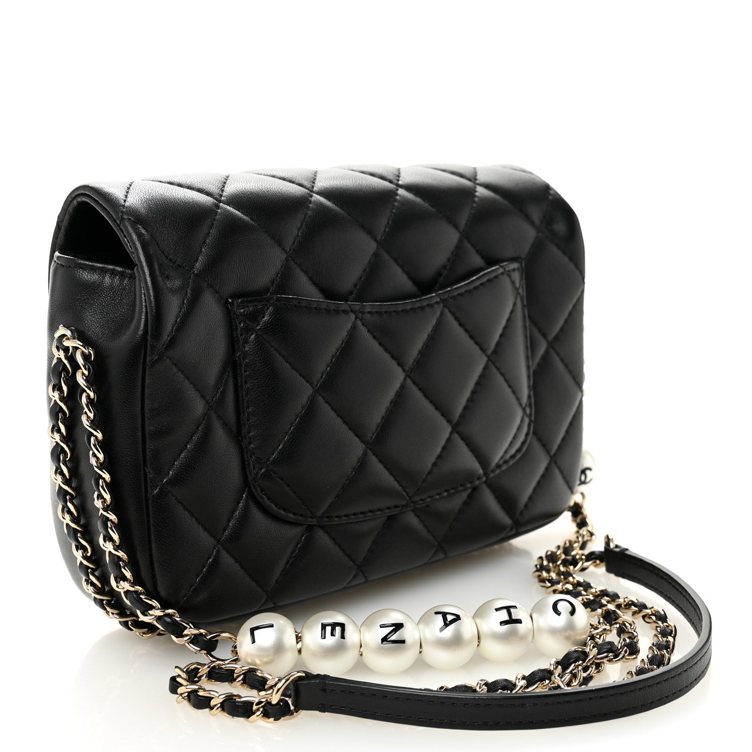 Chanel Lambskin Quilted Small My Precious Flap Black