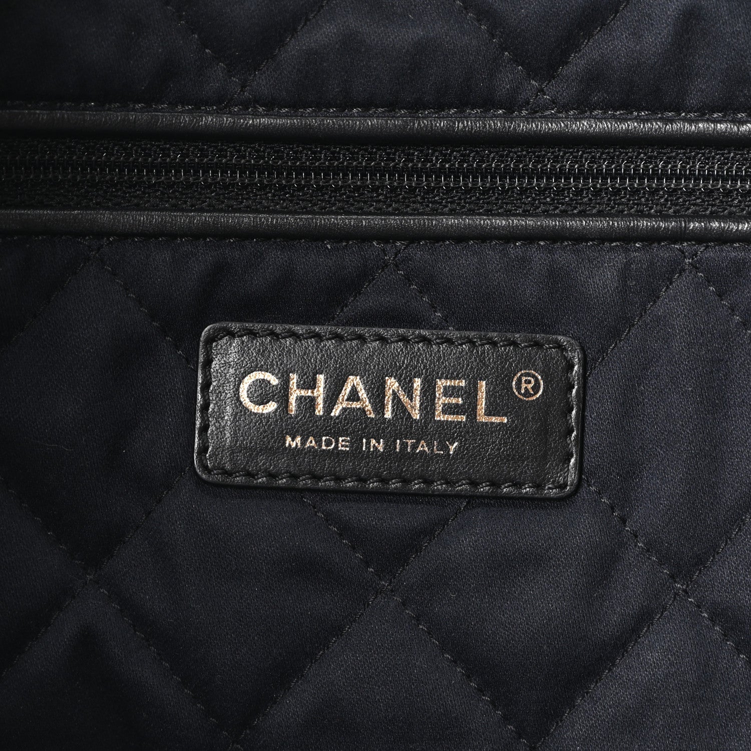 Chanel Shiny Calfskin Quilted Chanel 22 Dark Grey