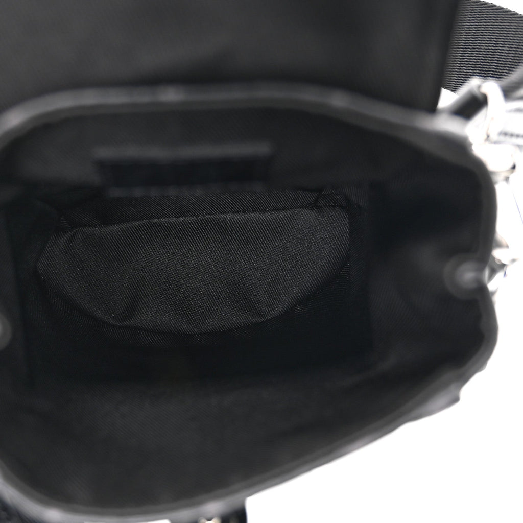 Louis Vuitton Monogram Eclipse Nano Christopher Backpack Black