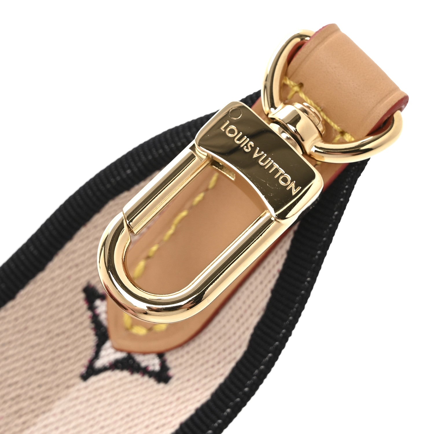 Louis Vuitton Jacquard Diane Shoulder Strap Black
