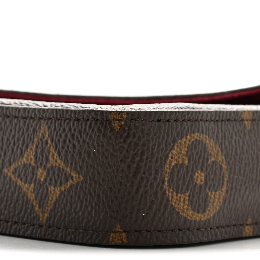 Louis Vuitton Monogram Pochette Felicie Chain Wallet Fuchsia