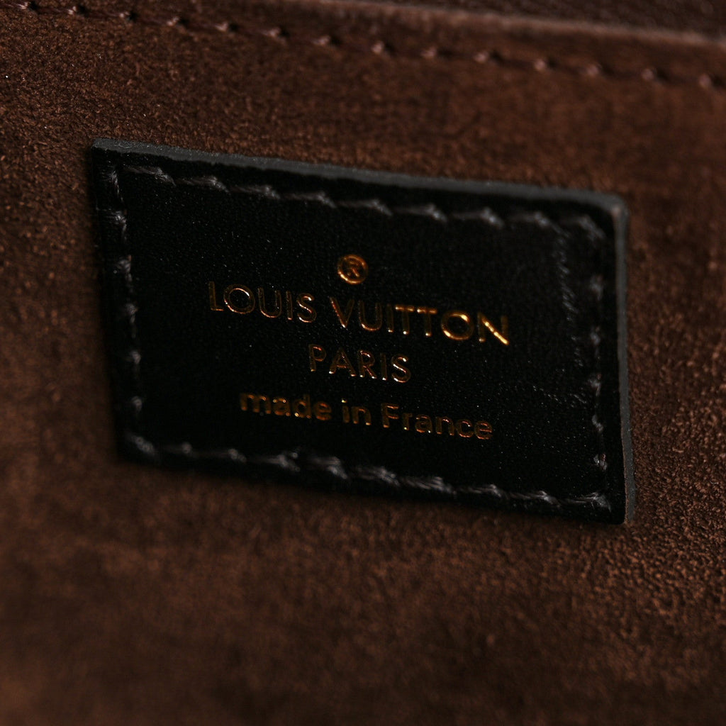 Louis Vuitton Monogram Cuir Orfevre Tote W PM Cherry