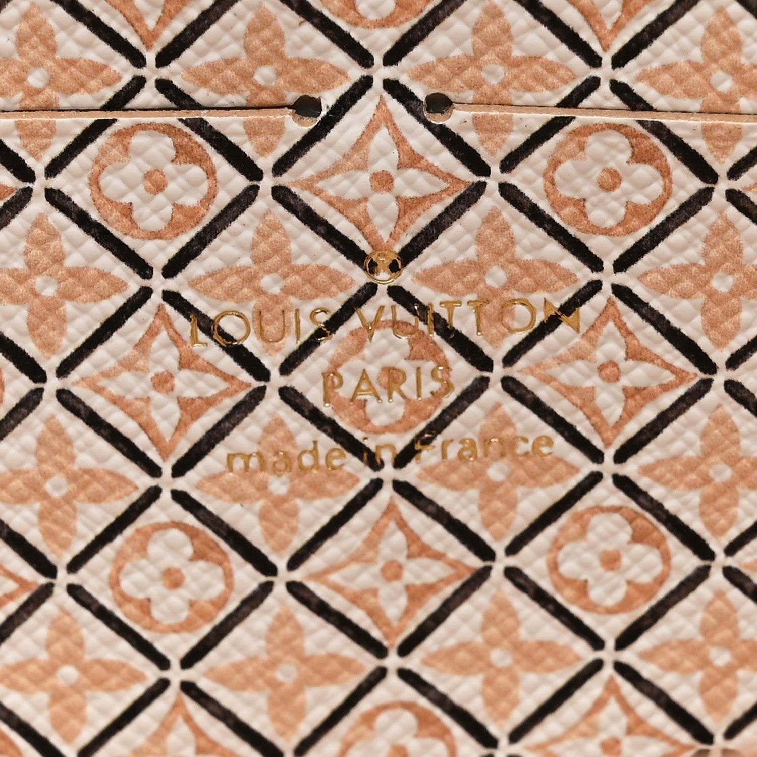 Louis Vuitton Monogram Giant By The Pool Zippy Wallet Resort Beige