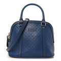Gucci Soft Microguccissima Mini Dome Bag Blue