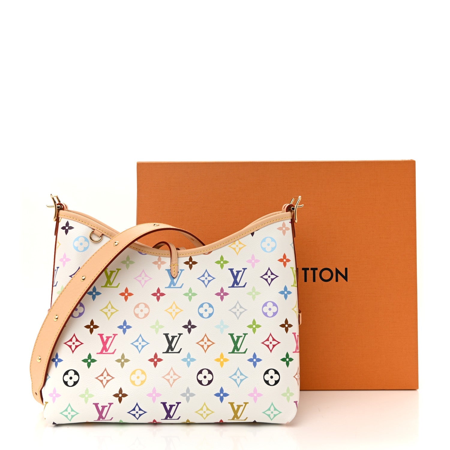 Louis Vuitton LV X TM Monogram Multicolor CarryAll PM White