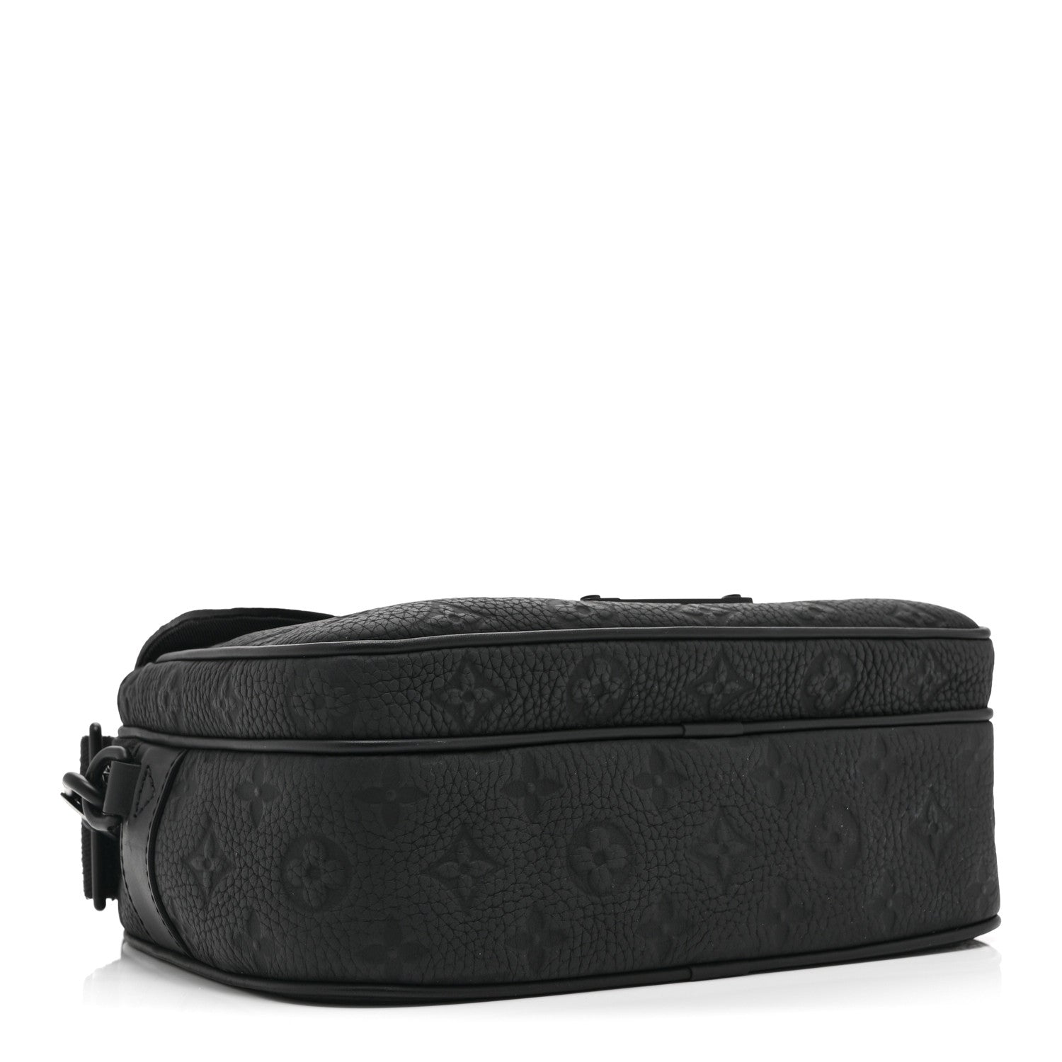 Louis Vuitton Taurillon Monogram S Lock Messenger Black