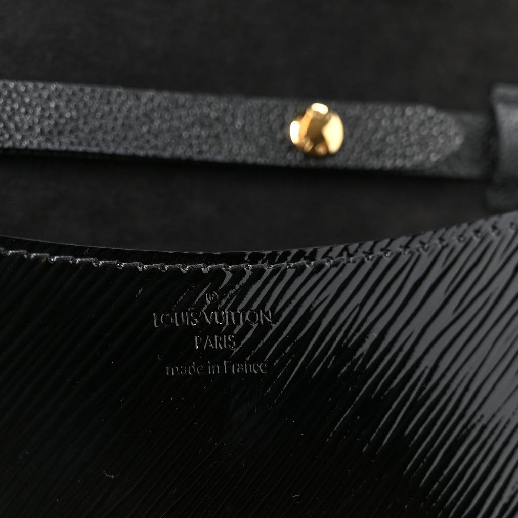 Louis Vuitton Electric Epi Pochette Louise NM Black